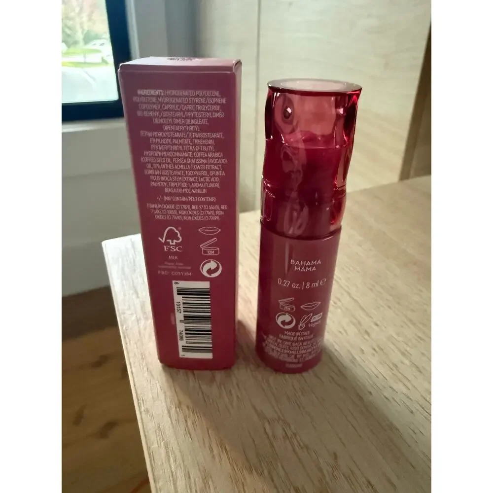 $16 New Florence by mills Stay Plush Serum Infused Lip Oil Tint - Bahama Mama